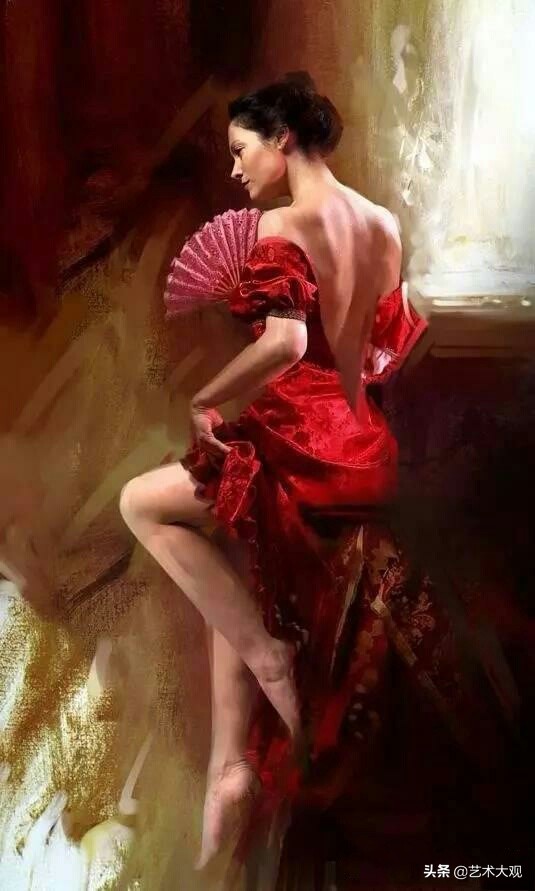 美国艺术家杰里米曼油画作品欣赏,美国画家理查德约翰逊