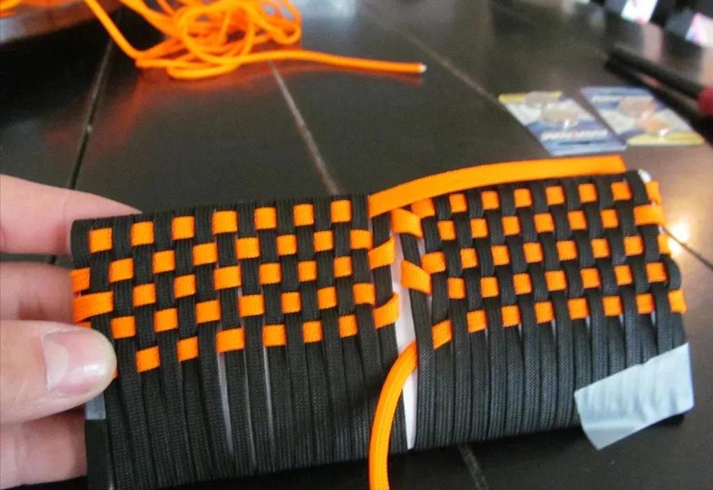 小零钱包迷你制作,小钱袋编法教程