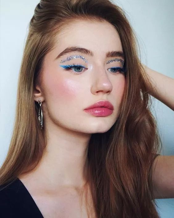 blackpink科切拉眼妆,牛仔蓝眼妆blackpink