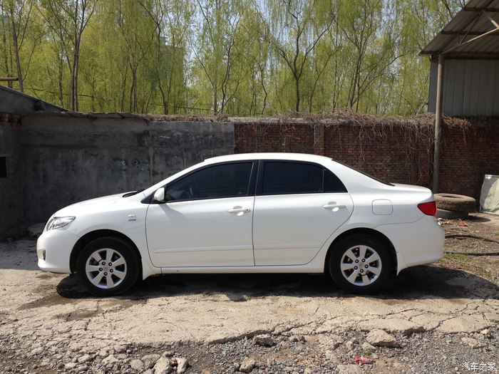 开了十二年的丰田卡罗拉,最新12款丰田卡罗拉1.8收车实录