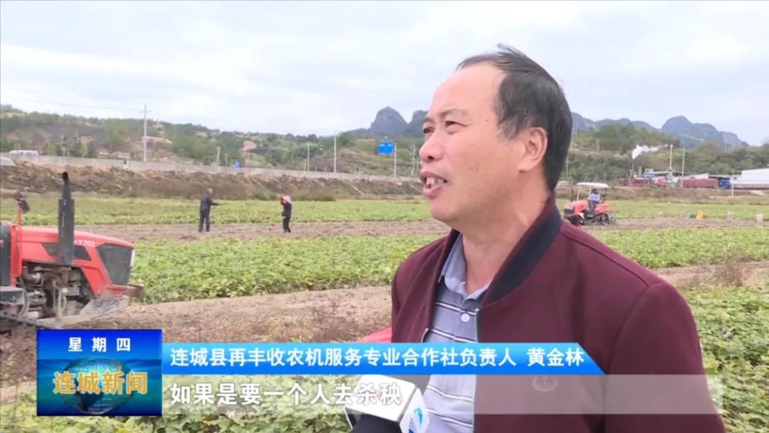 连城县举办甘薯机械化新机具示范推广现场会