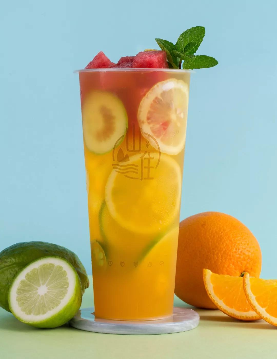 山住喊你来喝鲜果茶啦