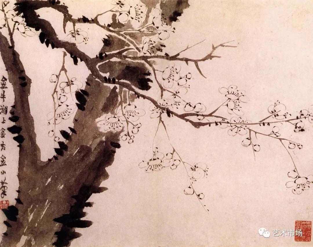 艺术市场的“魔力”——金农从画竹到画梅的突变