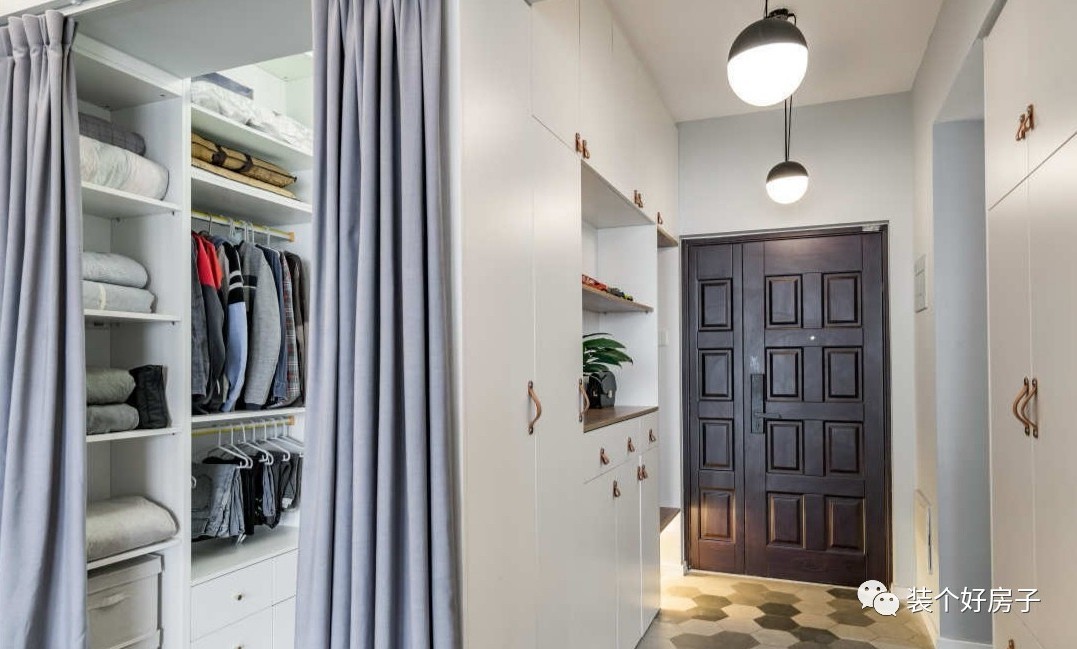 主卧衣帽间卫生间一体小户型,卧室厕所衣帽间三合一小户型