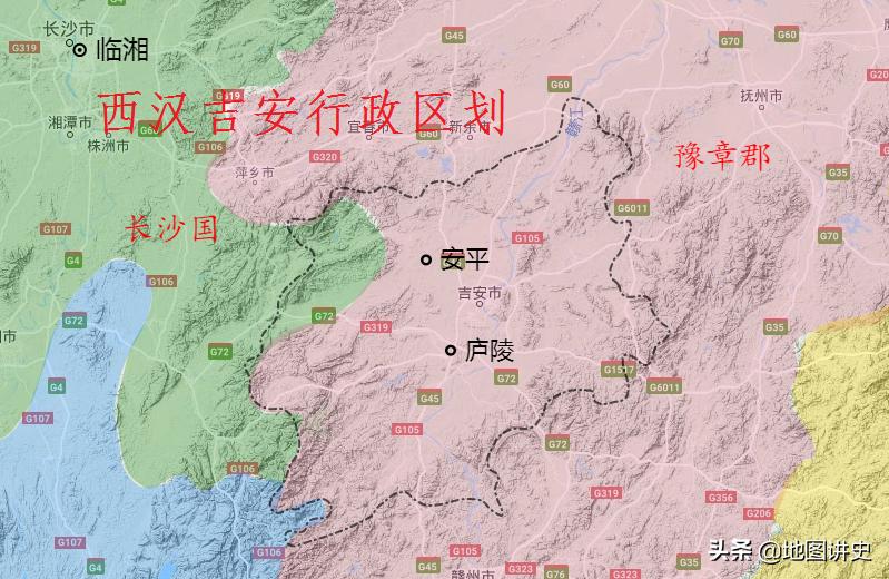 吉安行政区划图变化,吉安行政区划调整最新消息