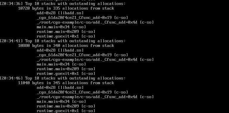 go内存泄漏案例,go切片内存泄露