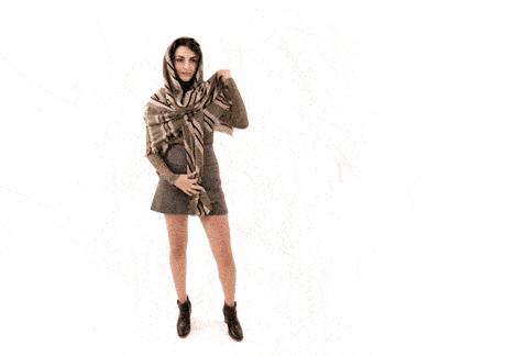 男女围巾冬,冬季围巾的各种围法男