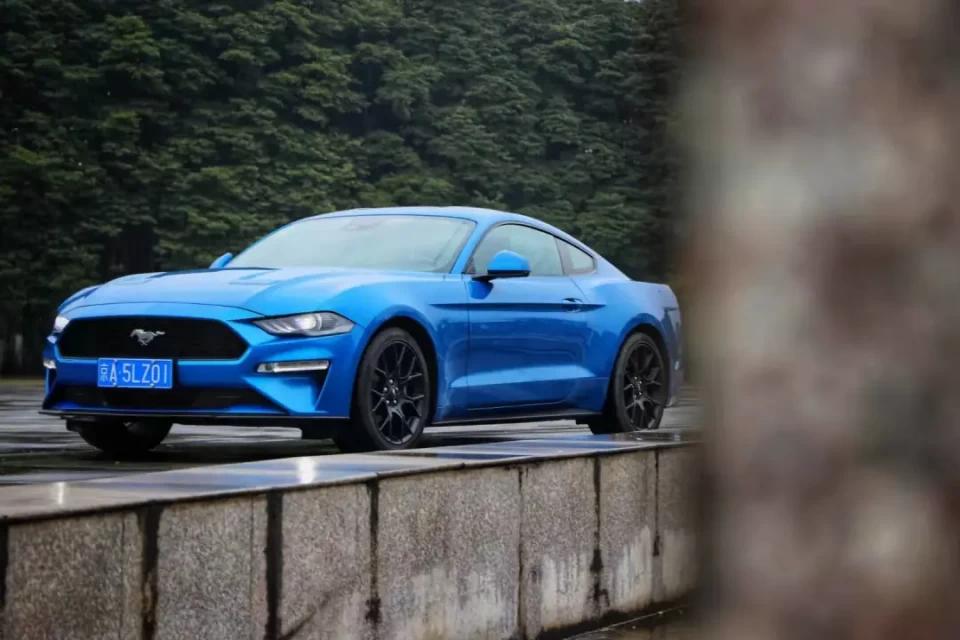 福特mustang2.3t提速测试,试驾福特野马mustang5.0