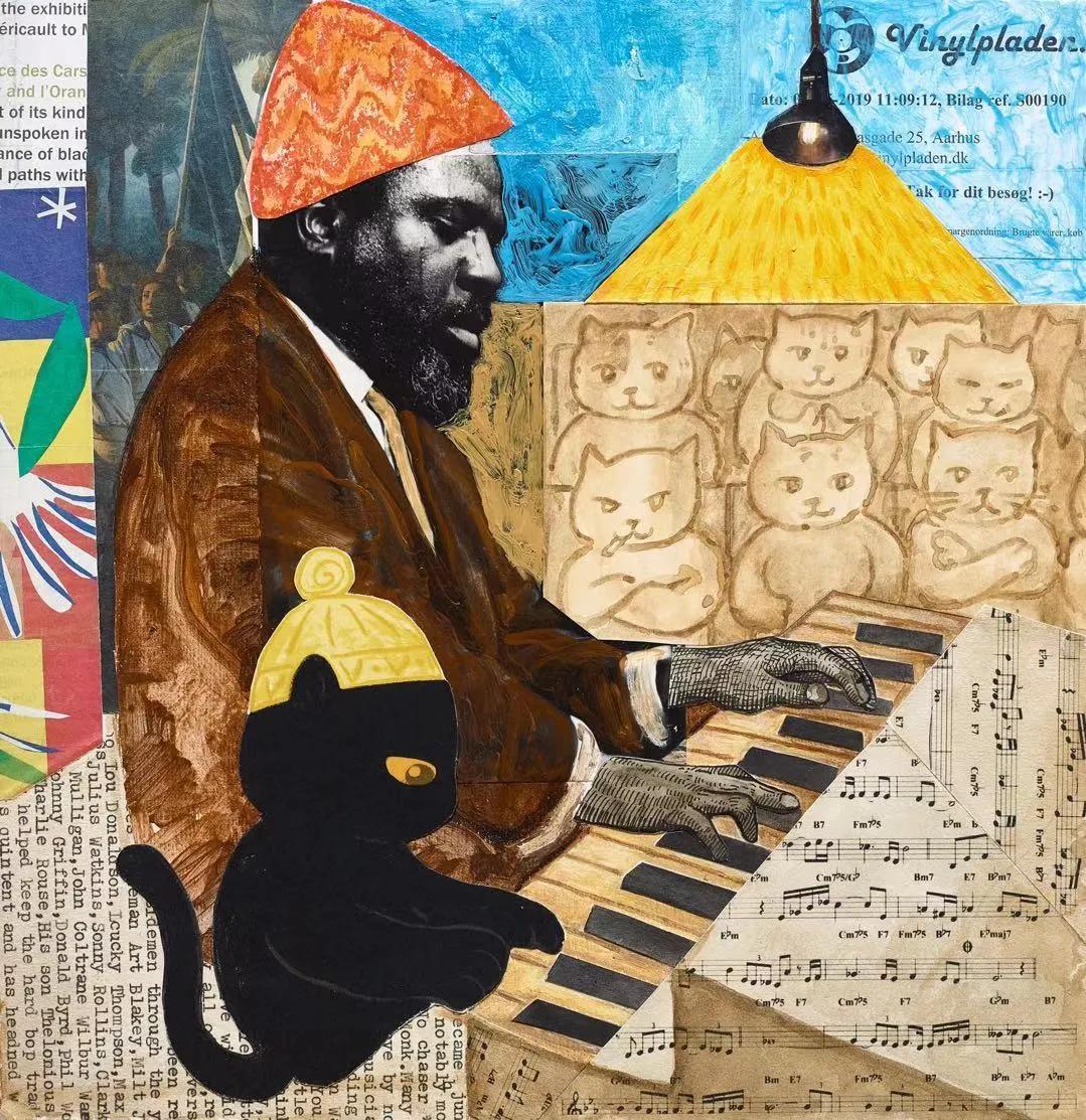 猫和唱片的共通之处？“都很破财！”|专访画家健一