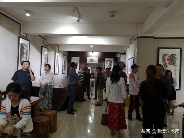 “澄怀循道—大土三阳中国画学术邀请展”在兰州荣宝轩艺术馆开幕