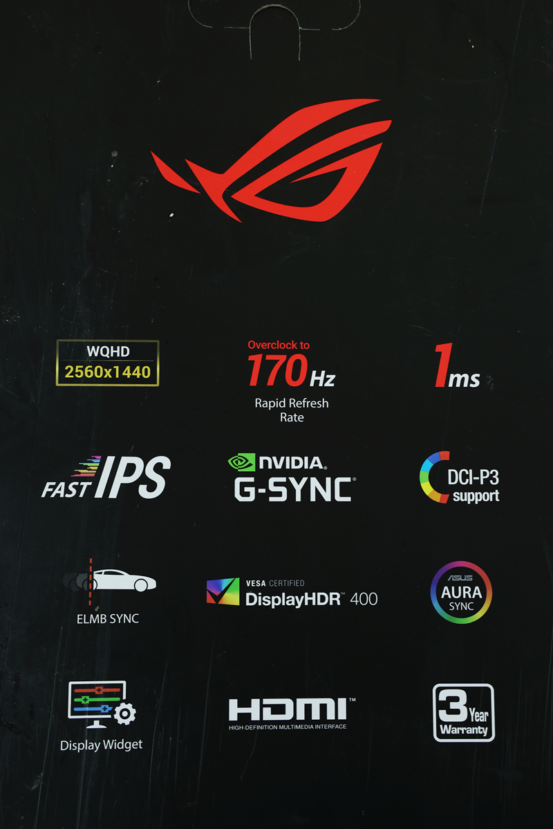 华硕绝景xg27aq和pg279q,rogxg27uq27寸4k144hz显示器