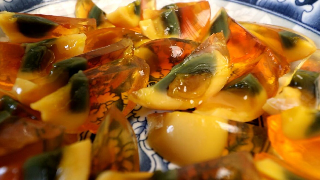 凉拌皮蛋松花变蛋家常做法,做皮蛋凉拌用什么醋