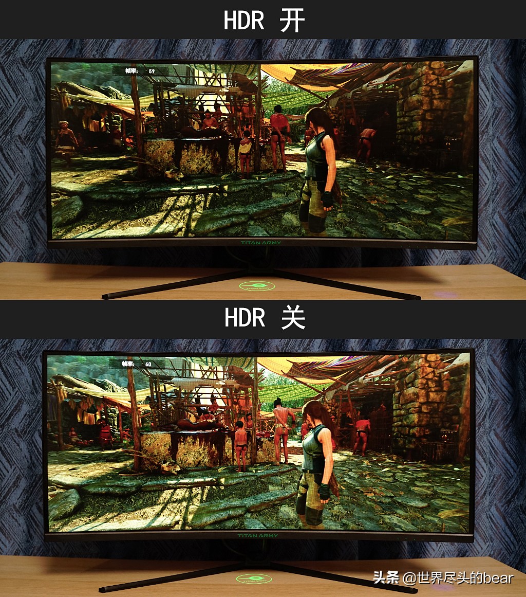 泰坦军团a34qgn曲面带鱼屏实测,泰坦军团a34qgn曲面屏评测