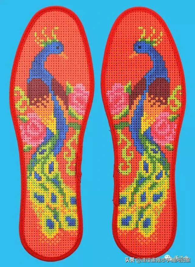 纯手工格子鞋垫图案大全,鞋垫的图案图解大全