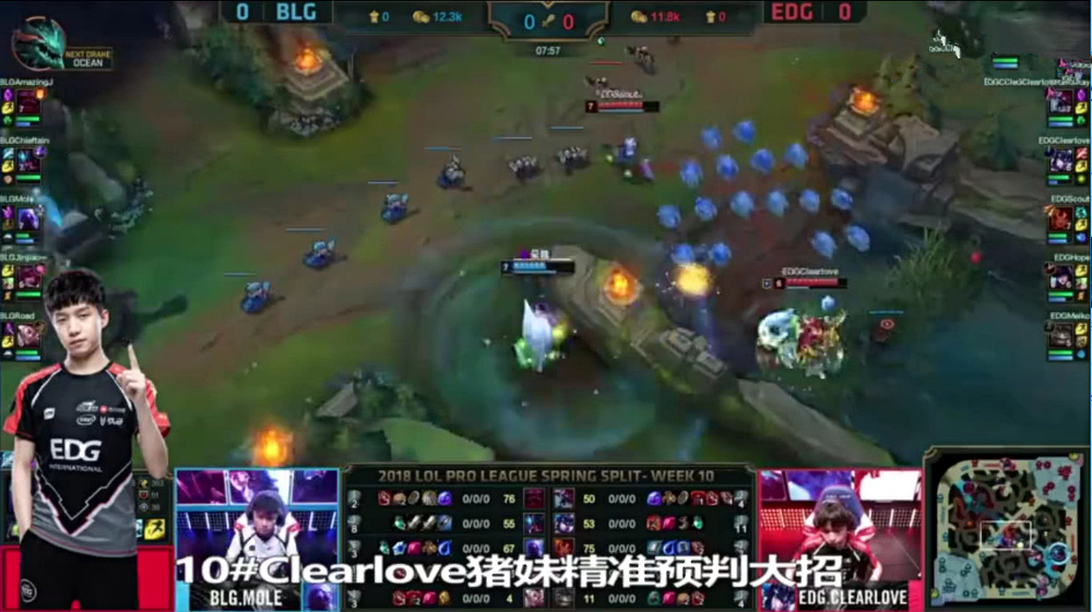 rng解说theshy天神下凡,lpl十大选手出场完整版