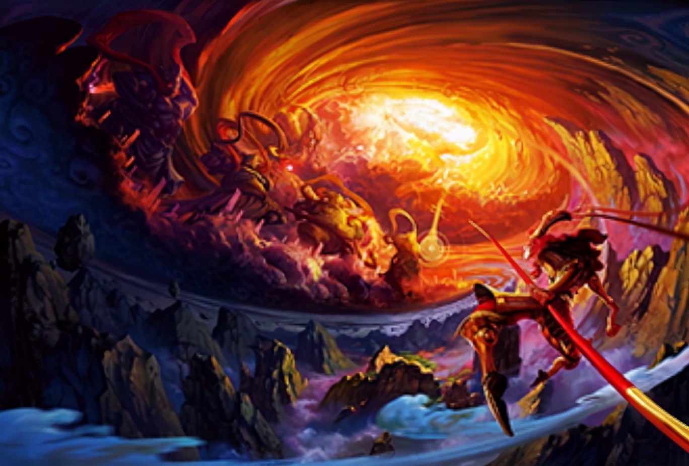 孙悟空最后打死大魔王,孙悟空恢复法力和通臂猿猴大战