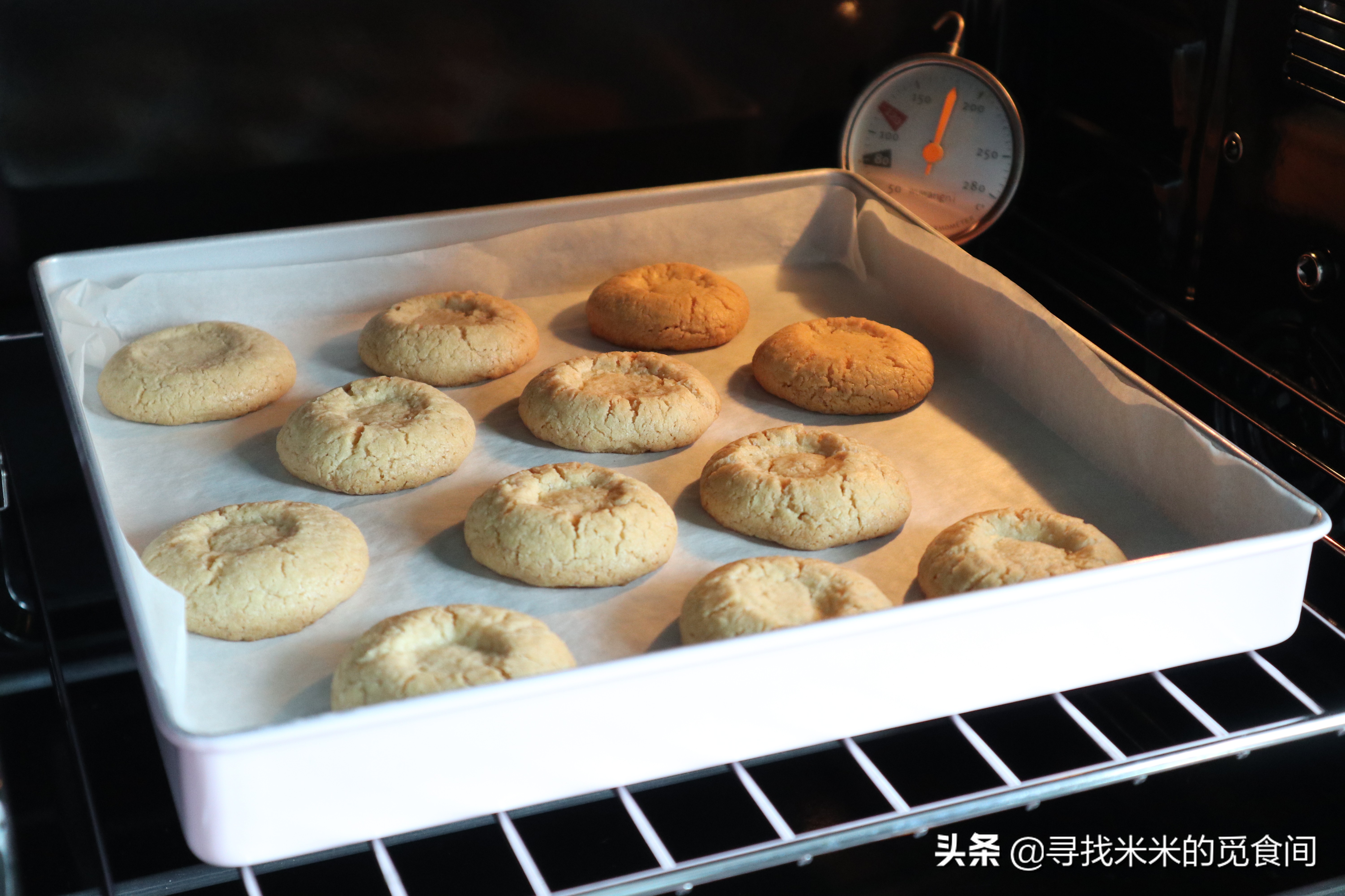 喜欢桃酥的氨水味道,桃酥的家庭做法香酥可口简单易学