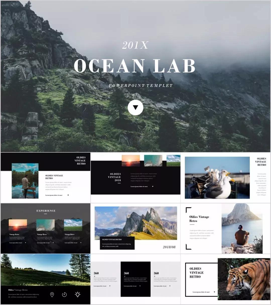 简约却不简单的ppt模板,极简办公ppt模板免费