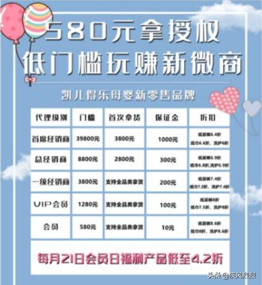 母婴品牌凯儿得乐公司因涉嫌传销被相关地方市监部门轮候冻结账户