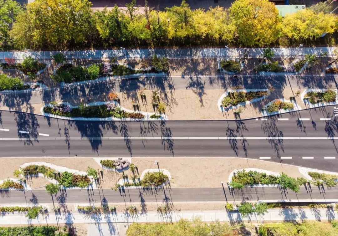 道路设计效果图,个性路面设计