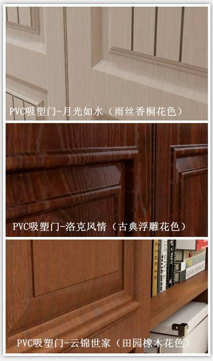 吸塑门怎么开门,吸塑门柜门样式