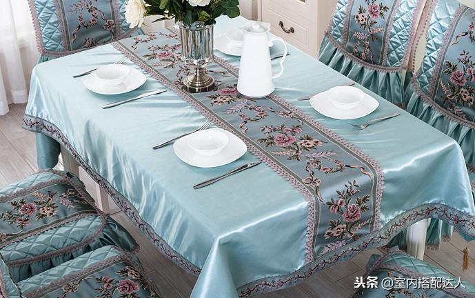 桌布如何提升高级感,高颜值桌布强势助攻