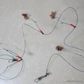 在家自己绑最灵敏防缠绕串钩绑法,钓鱼技巧利用牙签绑串钩实用简单