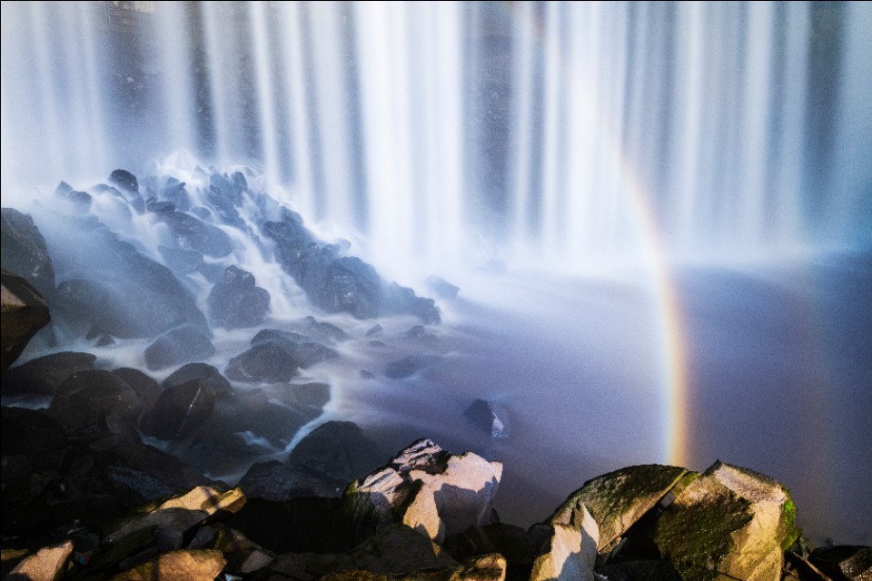 坪滩低坑瀑布,岳池坪滩低坑瀑布从岳池怎么去