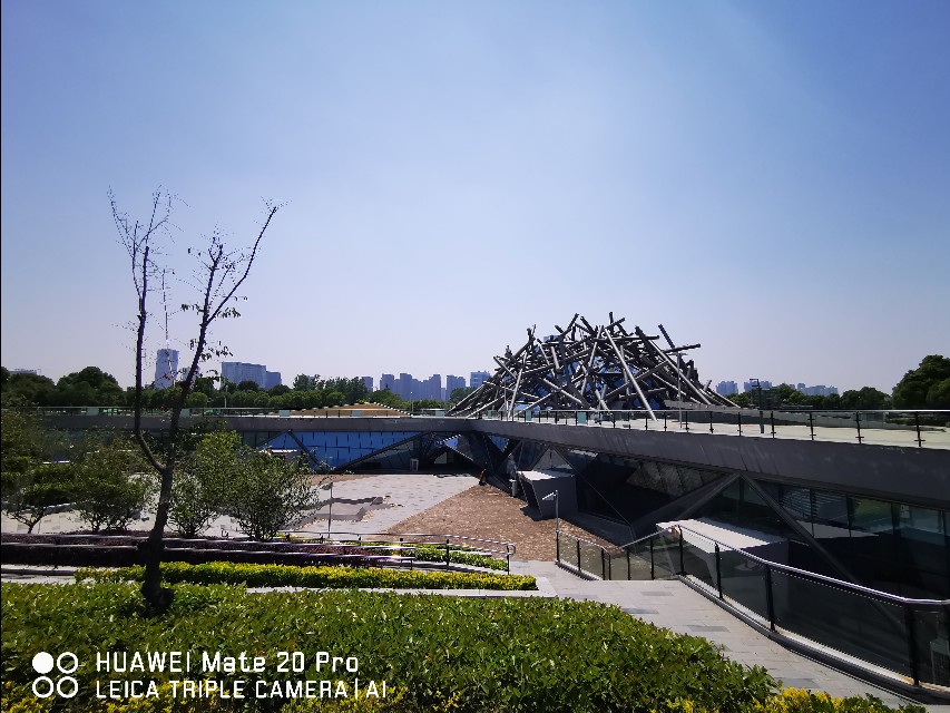 大美滨湖全景图,合肥滨湖塘西河公园美景