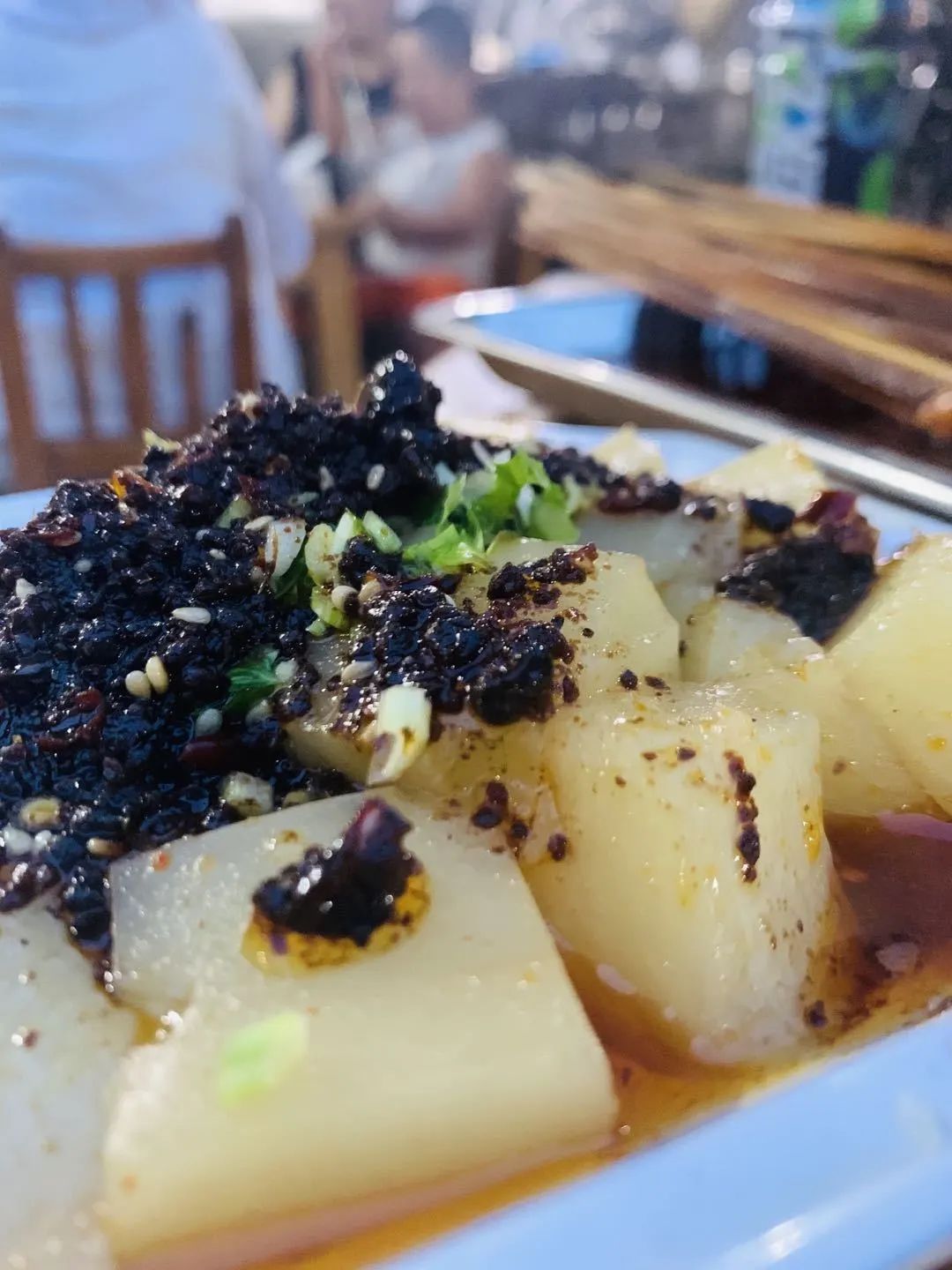 一口魂穿的手提串串，1992年的成都青年路