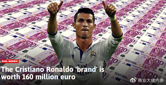 足球球星c罗身家多少,足球巨星c罗绚烂情史