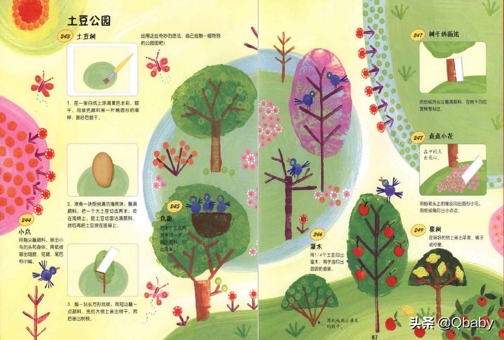 在家就能学习美术,美术课手工