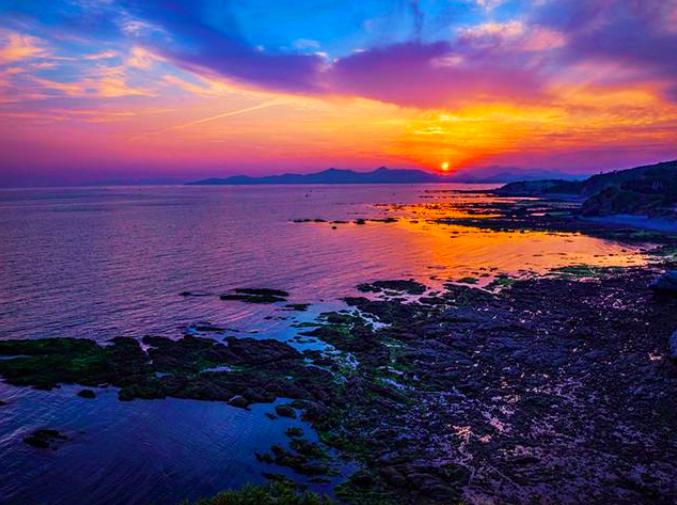 北纬38度海滨城市大连,四面环海的大连