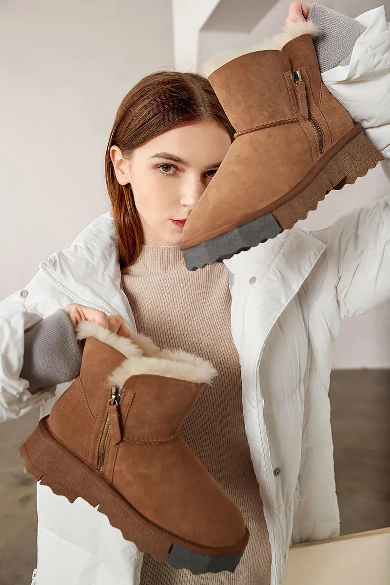 舒服保暖防滑的雪地靴,冬天穿什么样的雪地靴最保暖呢