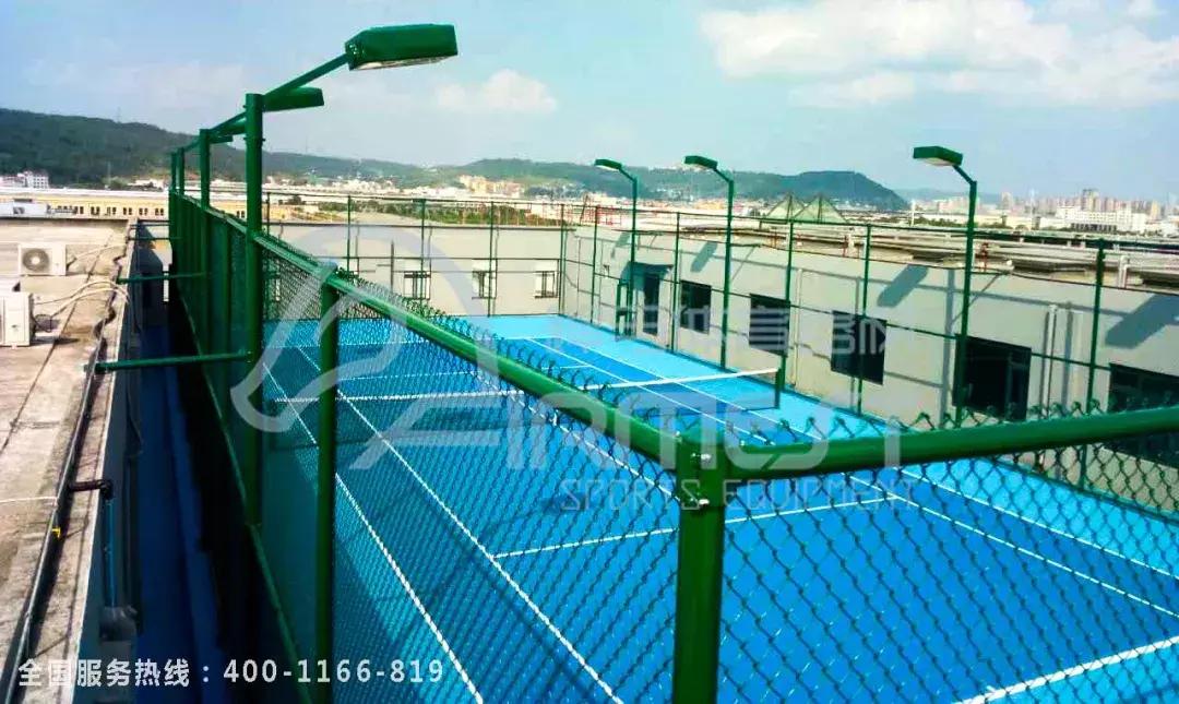 硅pu网球场搭建,一片标准网球场的规格