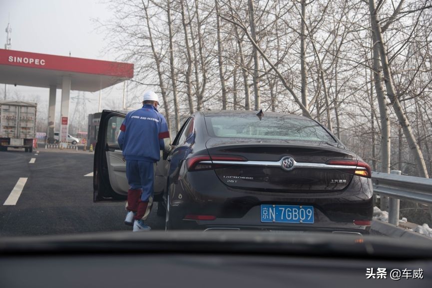 新款君越高速油耗测试,君越2022款652t豪华型油耗