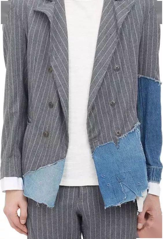 解构与重组设计图片,拼贴服装设计灵感