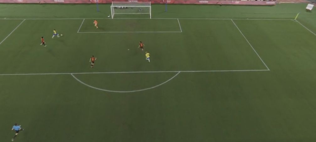 巴西足球奥运夺冠时刻,奥运决赛巴西2:1西班牙