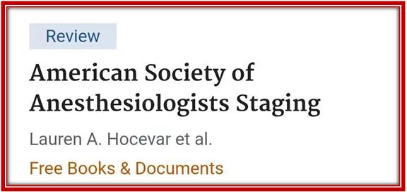 手术asa分级标准,病人级别怎么分