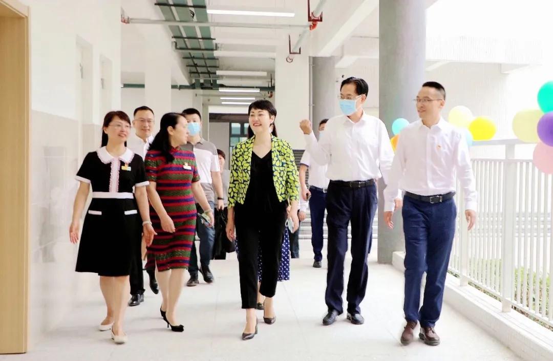 成都龙江路小学新城分校,龙江路小学新津分校的动工