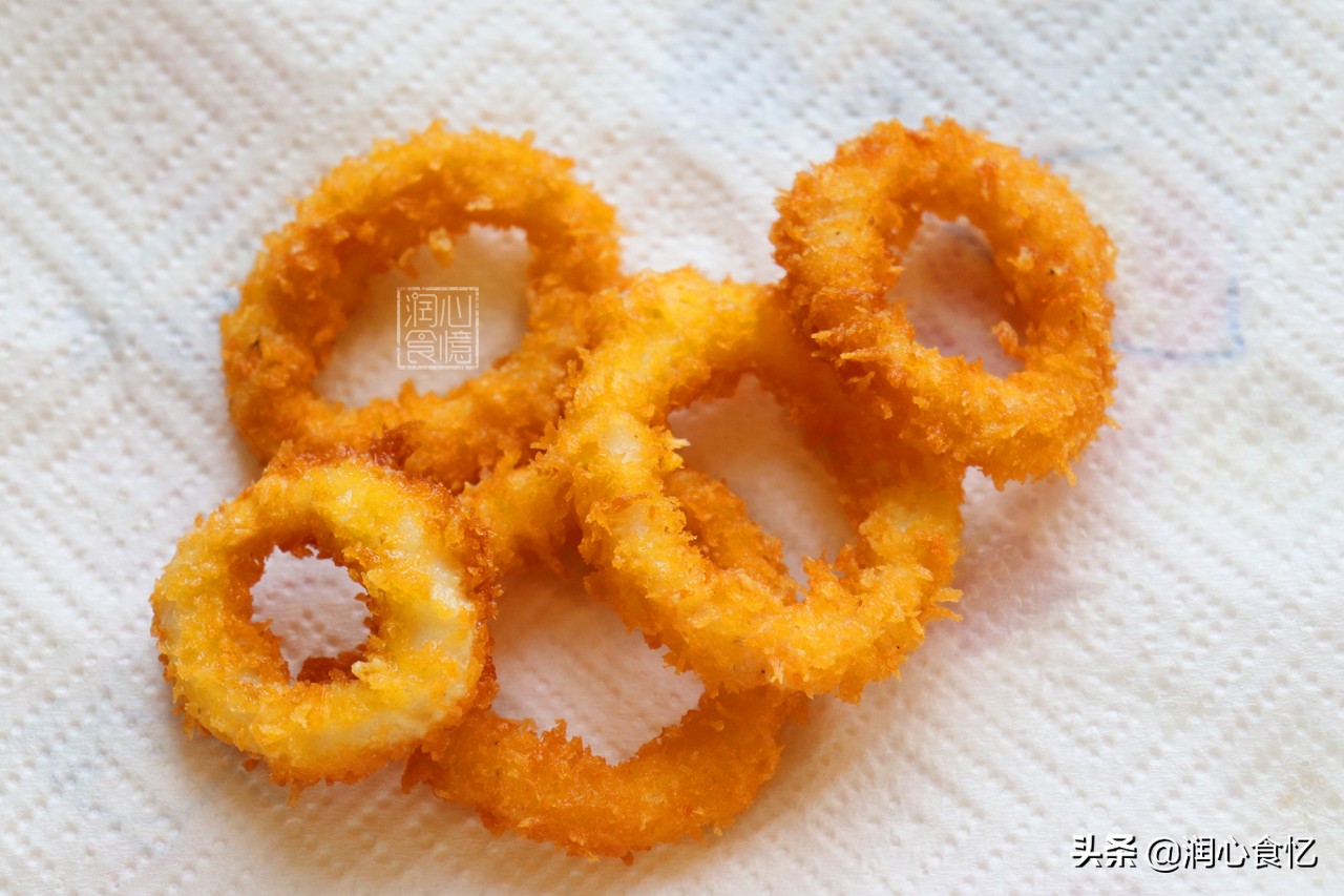 烧烤鱿鱼圈做法,鱿鱼不放油怎么做好吃