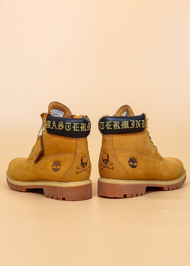 timberlandxmastermind联名马丁靴,mastermindjapan联名timberland