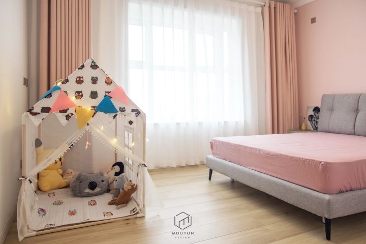 如熙高端定制,140平三室两厅两卫装修意式轻奢风