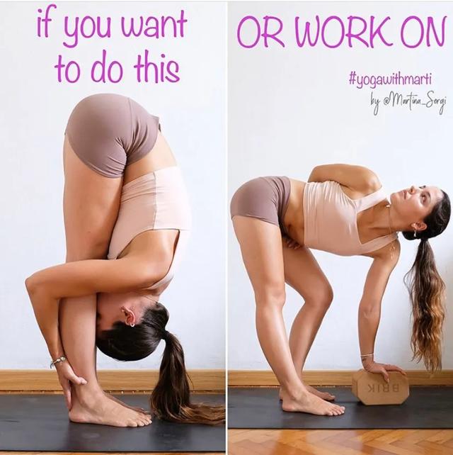 瑜伽站立前屈如何纠正弓背,前屈瑜伽每天必练8个动作