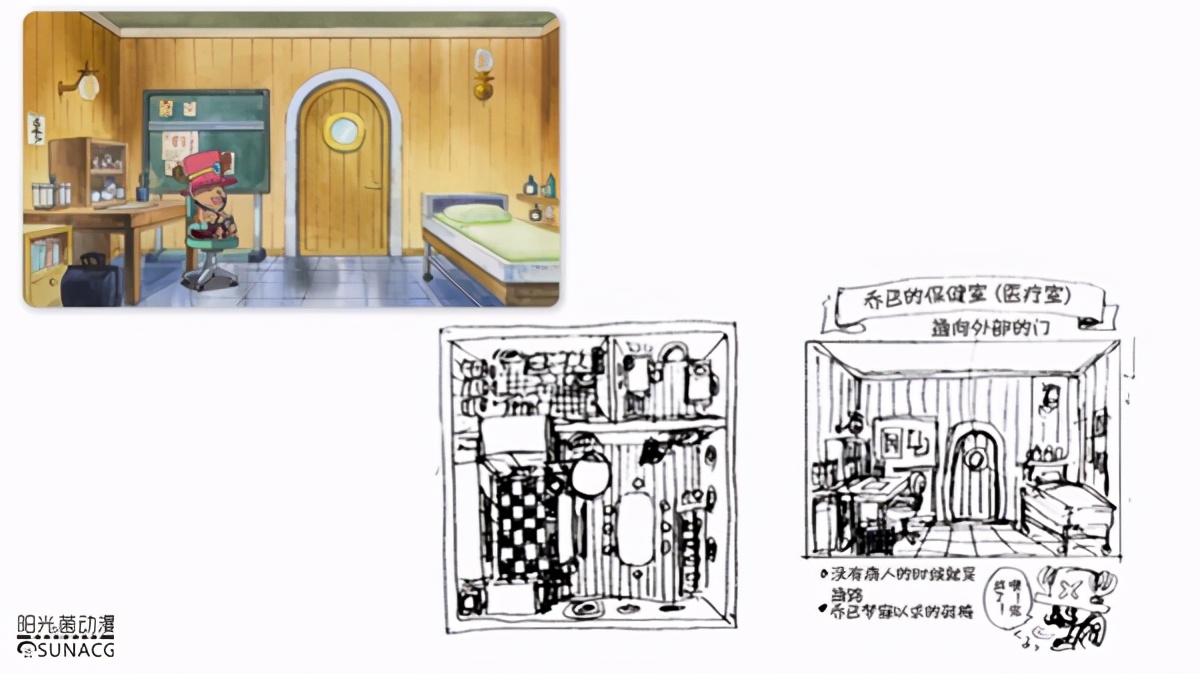海贼王万里阳光号上有人物吗,草帽团海贼王豪宅