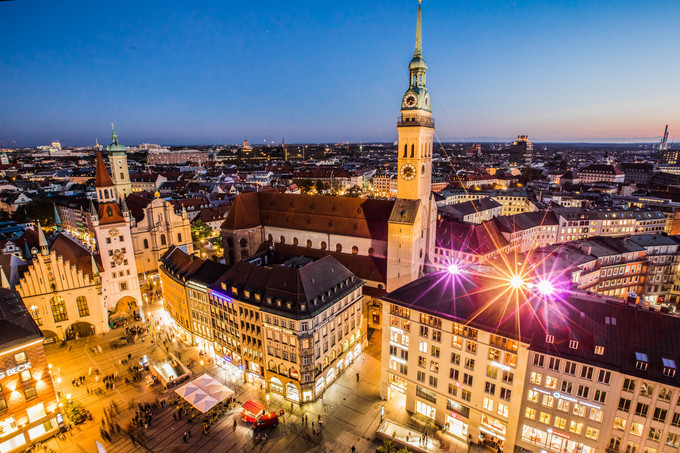 慕尼黑玛丽恩广场旅行,慕尼黑玛利亚广场日默瓦店