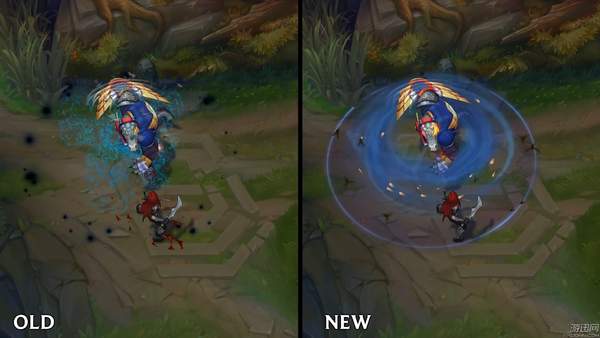 LOL鳄鱼、酒桶全皮肤特效演示大招技能特效增强