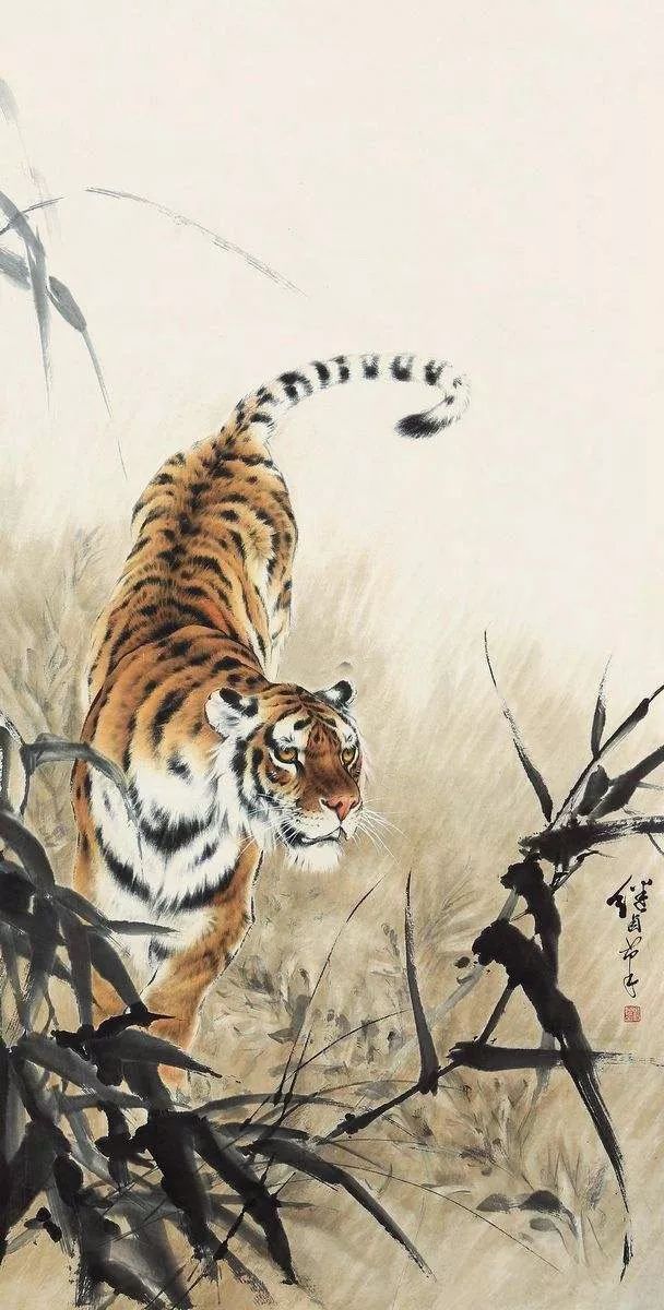 刘继卣老虎,刘继卣怎么画