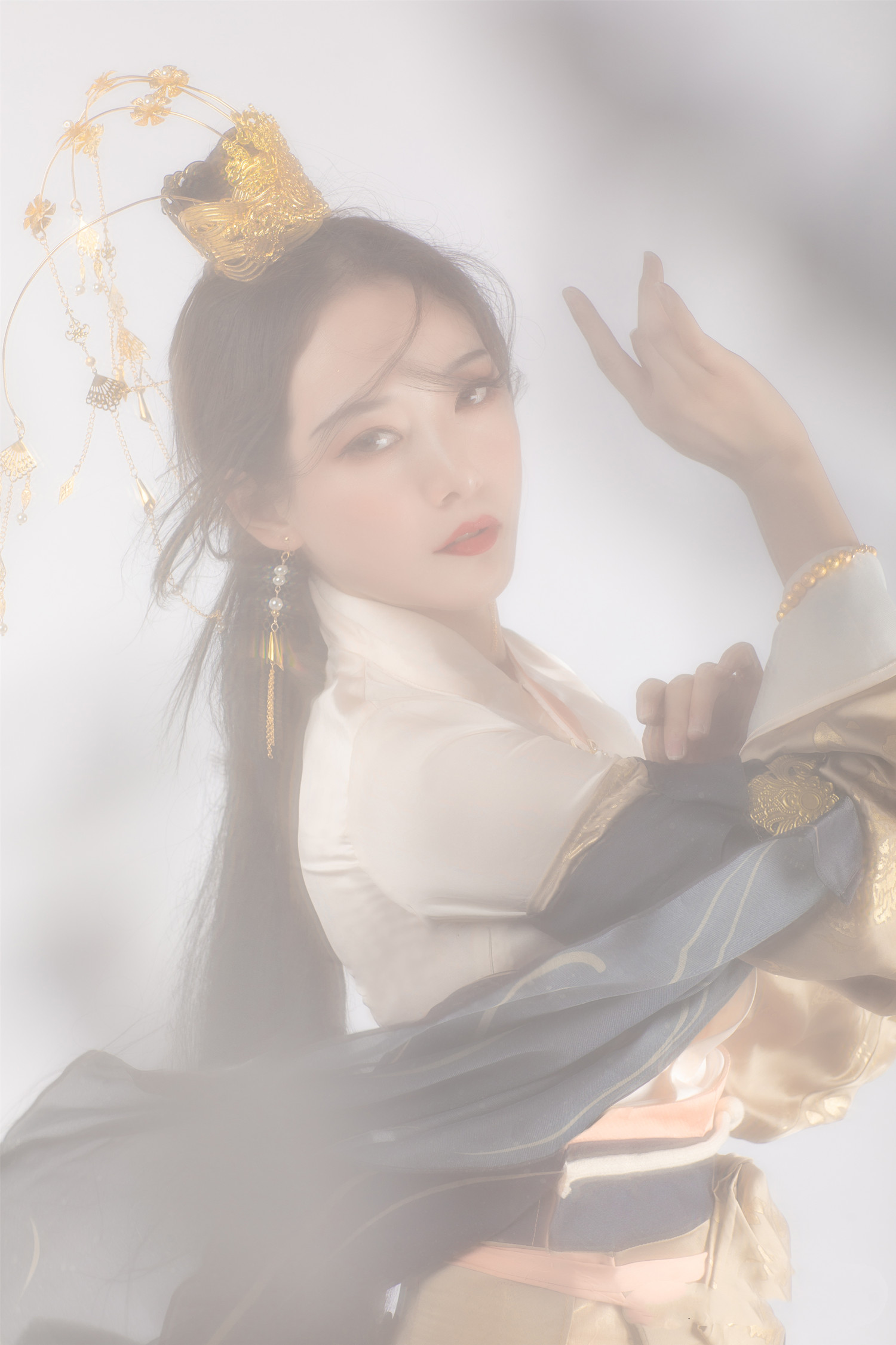 天涯明月刀白衣公子羽cos,天涯明月刀cosplay太白