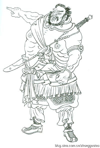 牛牧野水浒扑克,牛牧野水浒人物